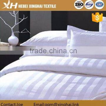 CVC 50% Polyester 50% Cotton Sateen Fabric for Hotel Bed Sheet photo-5