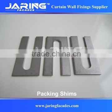 stainless steel 304 316 packing shims,steel packer,shim pads for stone cladding system