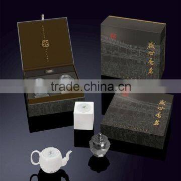 luxurious cardboard box paper packaging chinese gift tea box wholesale from Taiwor