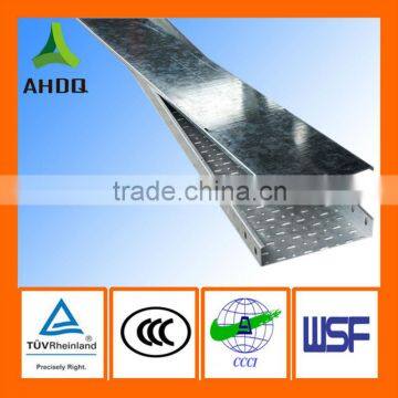 perforated galvanized cable tray with cover