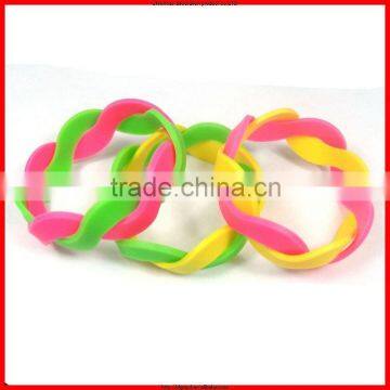 silicone wristband&silicone bangle&wholesale price DIY silicone bracelet