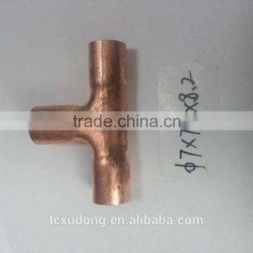 T Branch Copper Pipes Fittings for Air Conditional photo-2