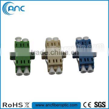 LC Duplex Fiber Optic Adapter, SC Simplex Shape for telecommunication