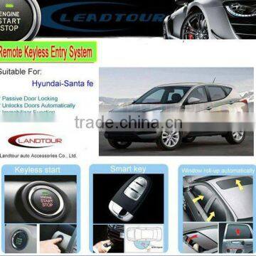 PKE Push Button Start Remote Keyless Starter Car Alarm System for Hyundai Santa Fe