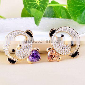 2016 New Trendy Animal Brooch Crystal Rhinestone Cute Monkey Brooch photo-3