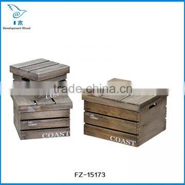 Paulownia Solid Wood Storage Cabinet Storage Box