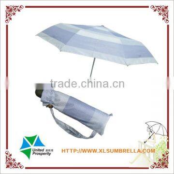 21" auto open and close 3 folding umbrella from china supplier
