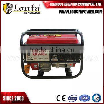 KM5500/5800 Guinea best seller Single phase Gasoline Petrol Generator 2000w