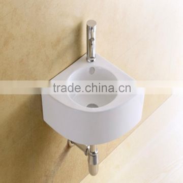 Corner Ceramic Bathroom Wash Basin