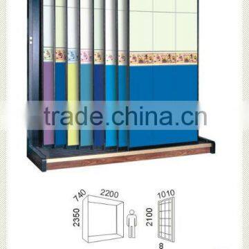 one-side pull-push display cabinet/racks/boardsCZT-0804