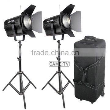 2x 200W Fresnel LED Video Light With Case