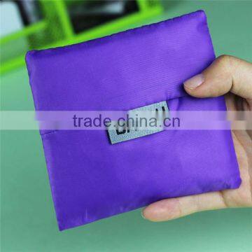 2014 new fashion environmentally friendly foldable nylon shopping bag