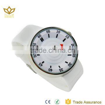 2016 New fashion beautiful Classic Geneva Double color Silicone Watch candy quartz watches gift watch