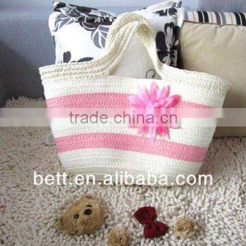 fashion straw basket beach bag