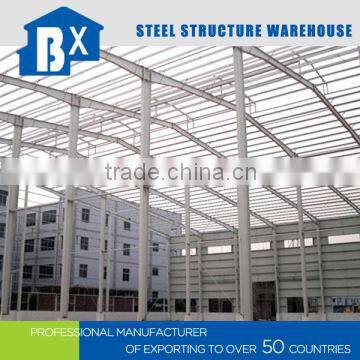 Easier to Assemble Low Cost Foldable Design H Type Steel Prefab Warehouse