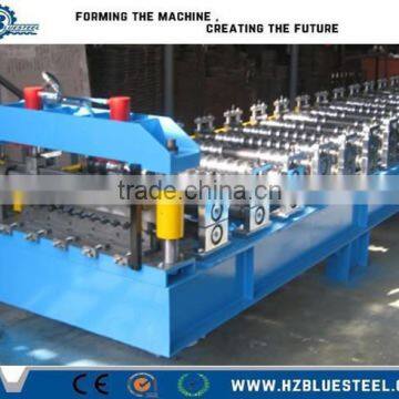 Portable Metal Roofing Panel Roll Forming Machine, Aluminium Corrugted Roof Sheet Rolling Machine