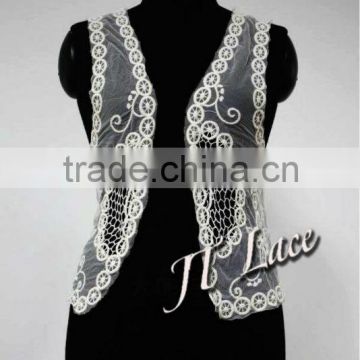 2015 fashion women cotton lace vest