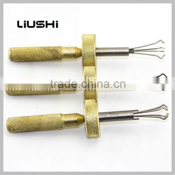 High Quality High Quality stainless goso locksmith tool 3-piece Cross Pick Set for Locksmith Tools