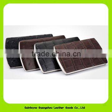 16023 Custom Braned Highly Real Leather Gift Set Wallet Belt Card Holder photo-5