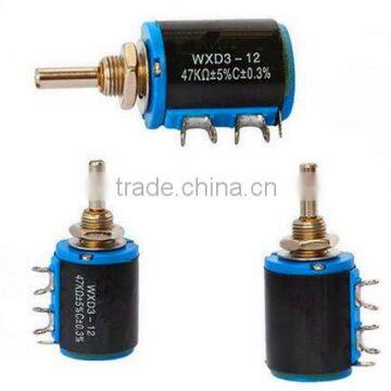 WXD3-12 16mm 20mm 5 Turns Wirewound Potentiometer photo-2