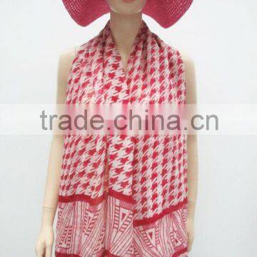 2014 hot beach scarf,Polyester long scarf,Fashion ladies pareo