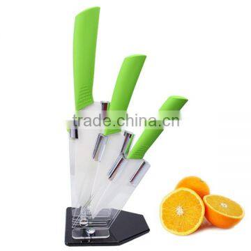 Colorful Kitchen Ceramic Knife Set With Peeler UD1012 photo-4