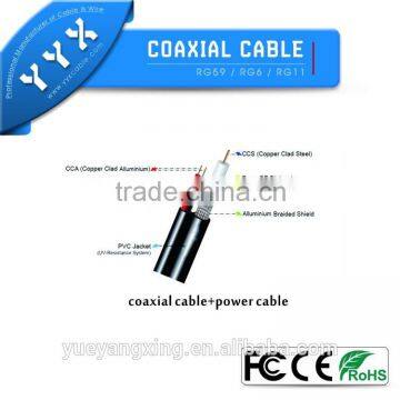 rg59 with 2 power cable CU conductor