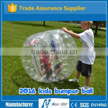 Hihg Quality Inflatable TPU High Quality Kids Body Zorb/ Body Bumper Ball