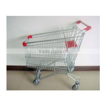 RH-SR100 100L Russia Style Supermarket Trolley Shopping Trolley Smart Cart