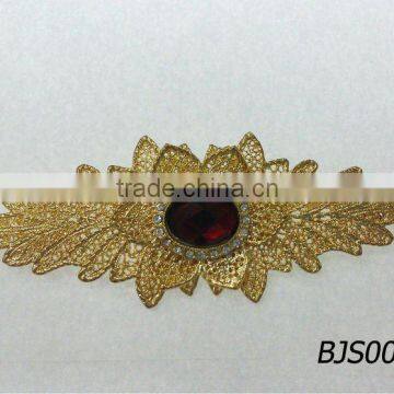 2012 fashion large rhinestone brooch