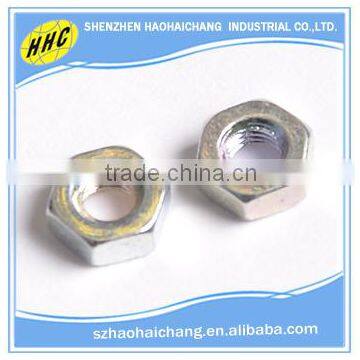 China OEM nonstandard hexagon metal bolt and nut