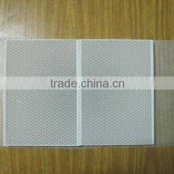 Bulk sell various size cordierite honeycomb infrared ceramic plates for burner/grill/oven/stove/heat exchanger