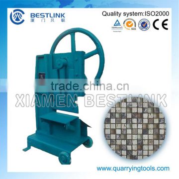 Mosaic rock slicing machine