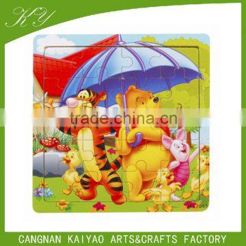 OEM small jigsaw puzzle high quality and educational game kids puzzle