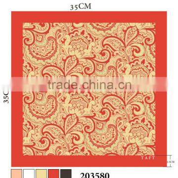 latest style 100% silk design handkerchief for cotton handkerchief, hand embroidery handkerchiefhandkerchief factory,DPS024