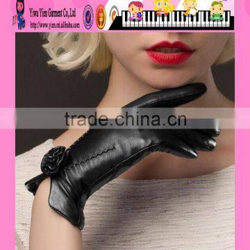 Quality Top Custom Made Leather Gloves Fashion Woman Custom Made Leather Gloves