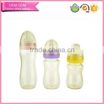 OEM supply ppsu hands free baby milk feeding bottle