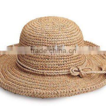 Ladies' deluxe straw hat