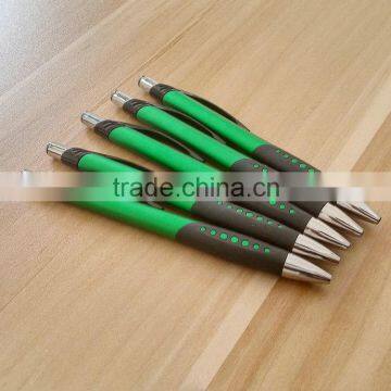 High Demand Export Products Black Clip and Grip, Chromed Neb Simple and Cheap Plastic Pen photo-2