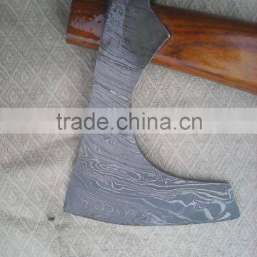 Handmade Damascus axe