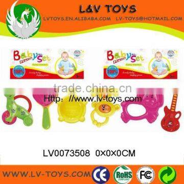 baby bell toy plastic baby bell rattle for kids