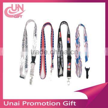 Factory price high quality stain printing lanyard