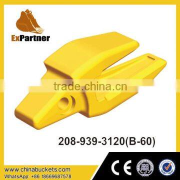 Excavator spare parts, PC400 excavator bucket tooth adapter,208-939-3120(B-60) Excavator adapter