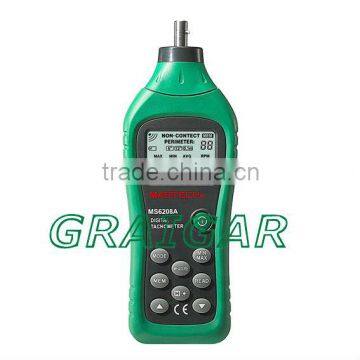 MasTech MS6208A Handheld Digital Tachometer Contact Tach Speedometer Automotive, electronics, etc