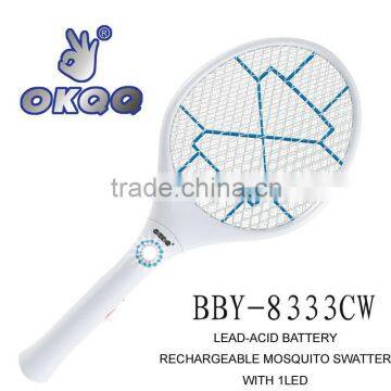 BBY-8333IW USEFUL BAT POWERFUL ELECTRIC MOSQUITO SWATTER WITH LED photo-5