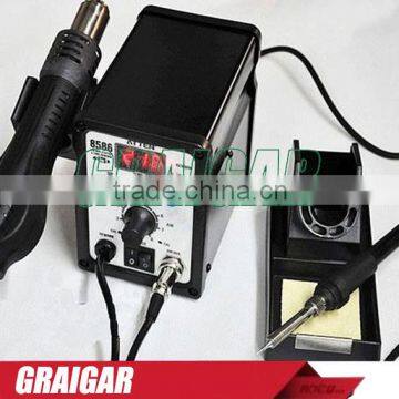2 in 1 ATTEN AT8586 Advanced Hot Air Soldering Station, SMD Rework Station