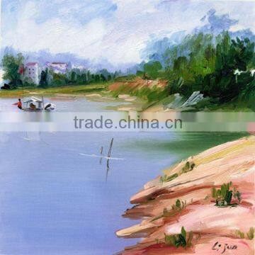landscape high quality canvas art oil painting