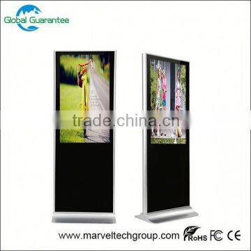 Floor standing 22 inch gps android 3g wifi digital signage advertising player with global guarantee
