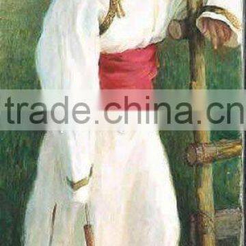 Chinese figure oil painting