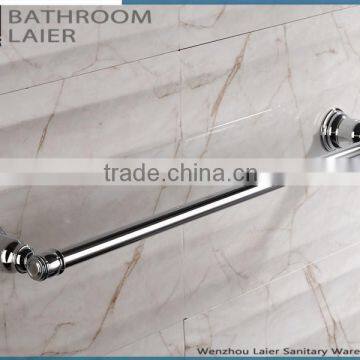 15624 hot sale new zinc alloy wall mounted chrome bathroom accessory set towel bar